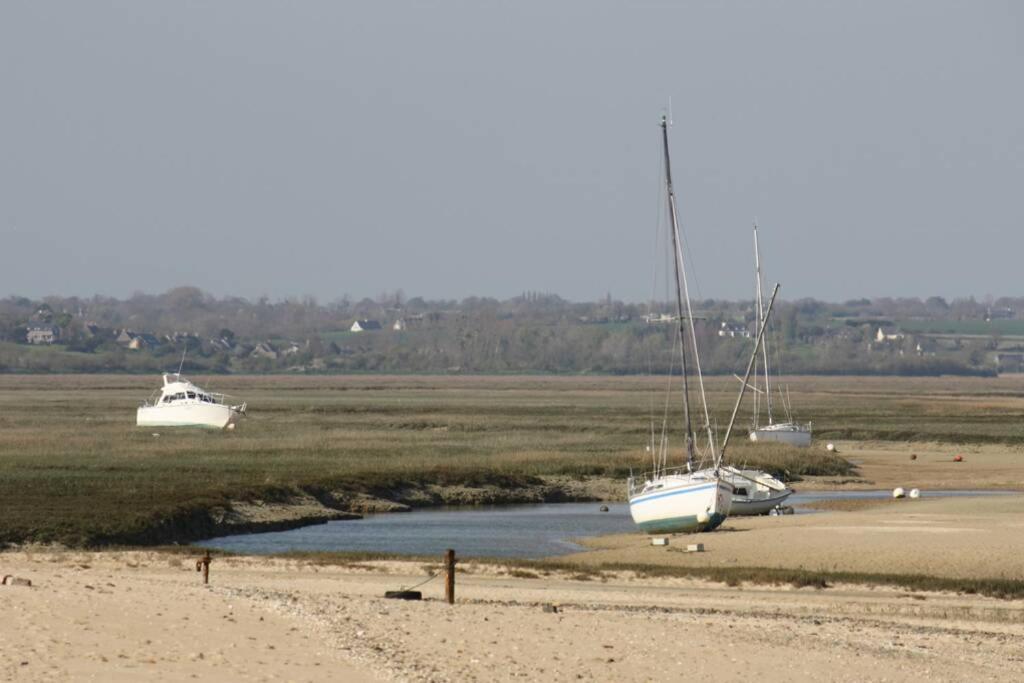 Gite Ouest De La Pointe D'Agon Bagian luar foto