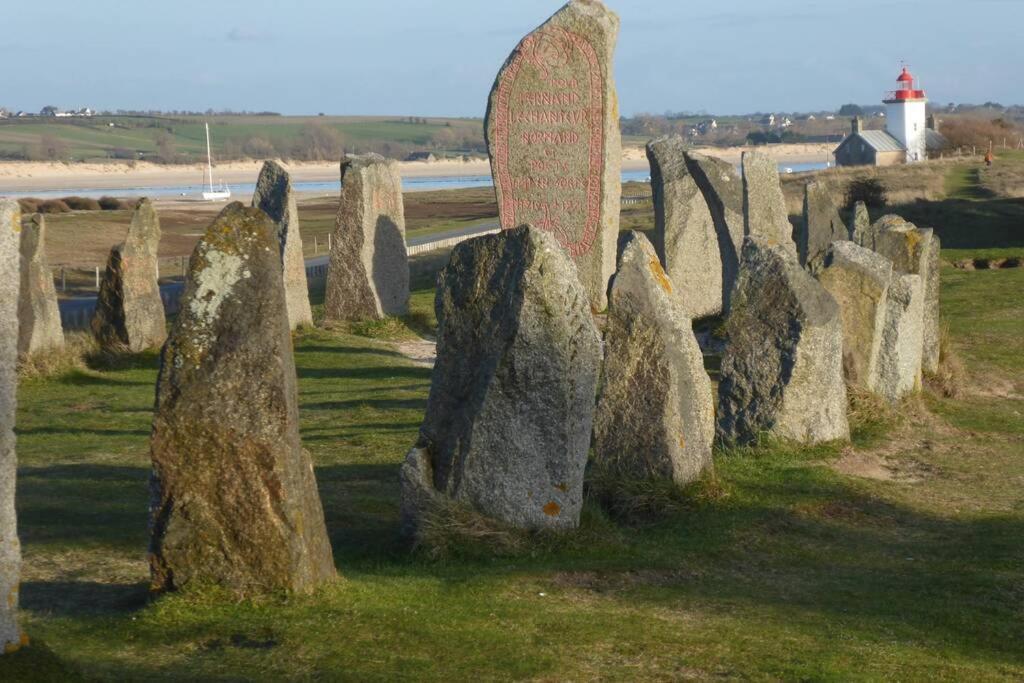 Gite Ouest De La Pointe D'Agon Bagian luar foto